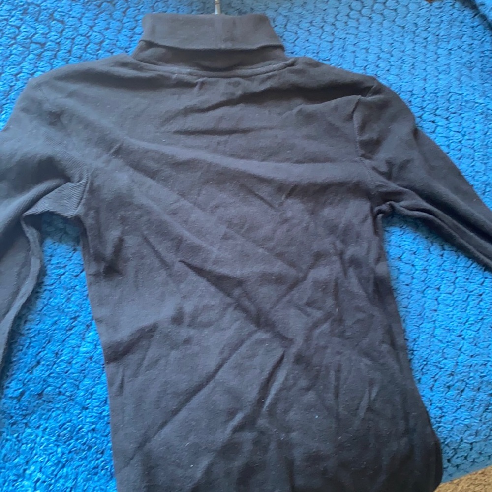 Black asos brave soul London turtle neck in small